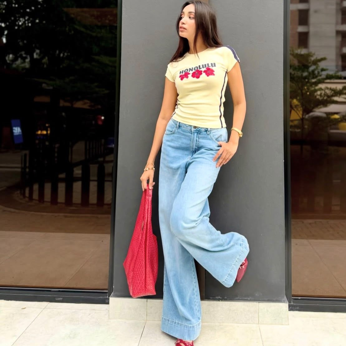 Big Hem Jeans Light Blue (1024)