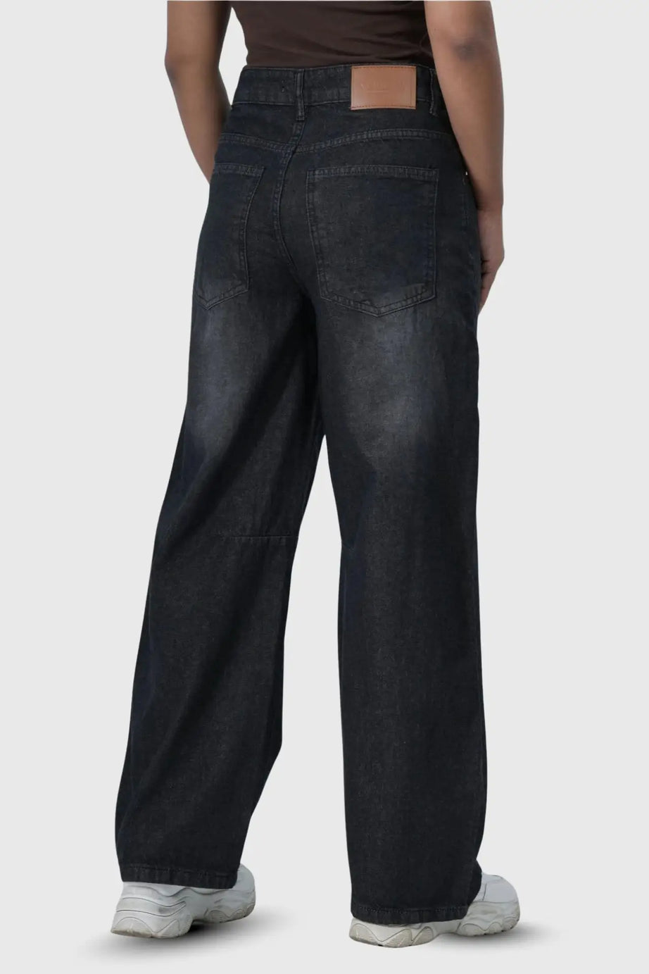 Signature Wide Leg Ash Black (1012)
