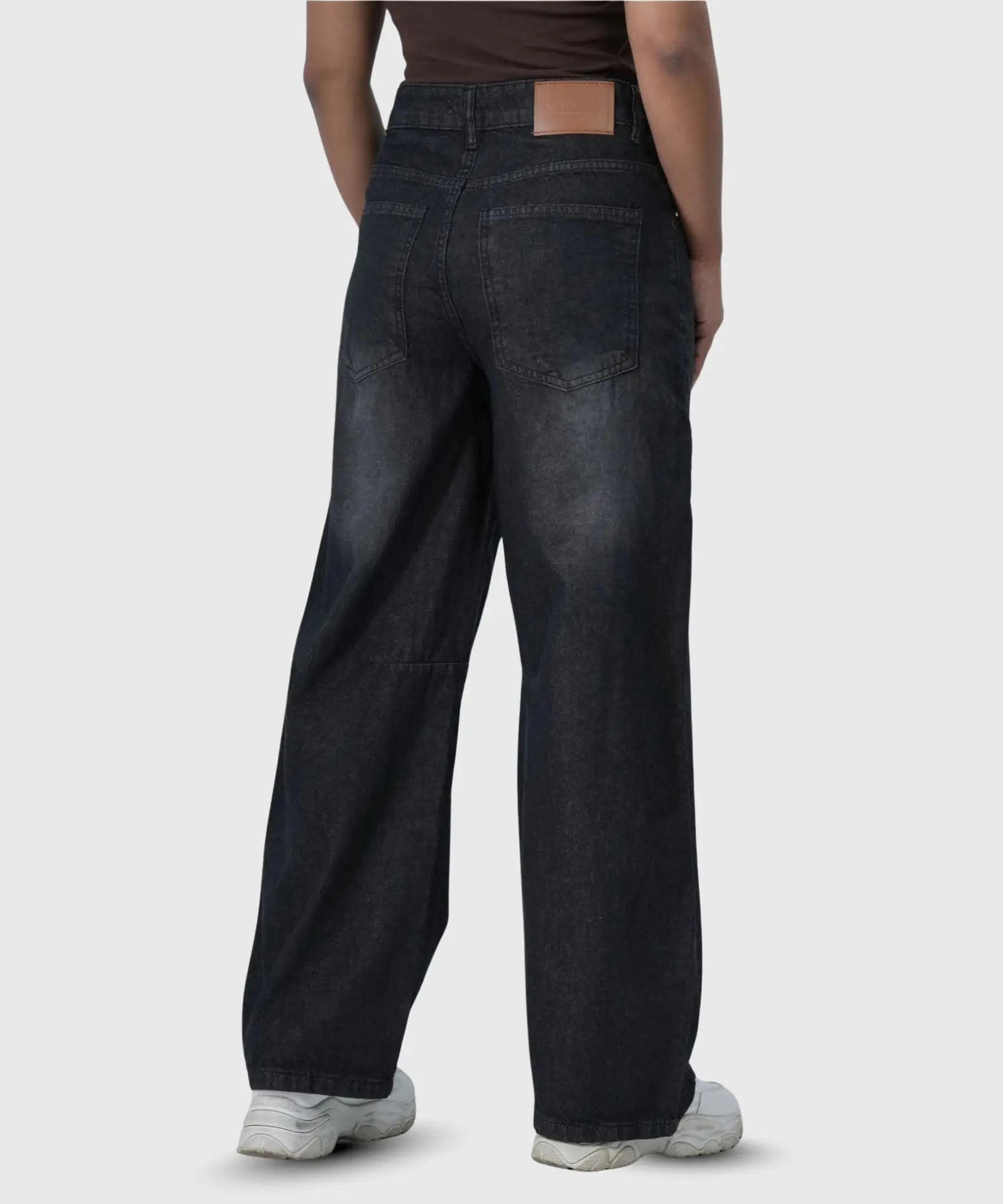 Signature Wide Leg Ash Black (1012)