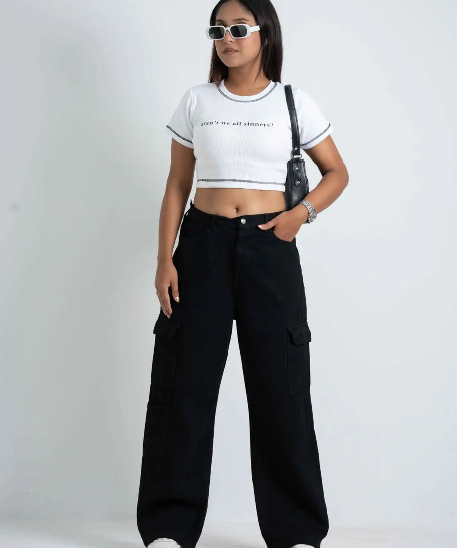 Cargo 7 Pocket - Full Black (1022)