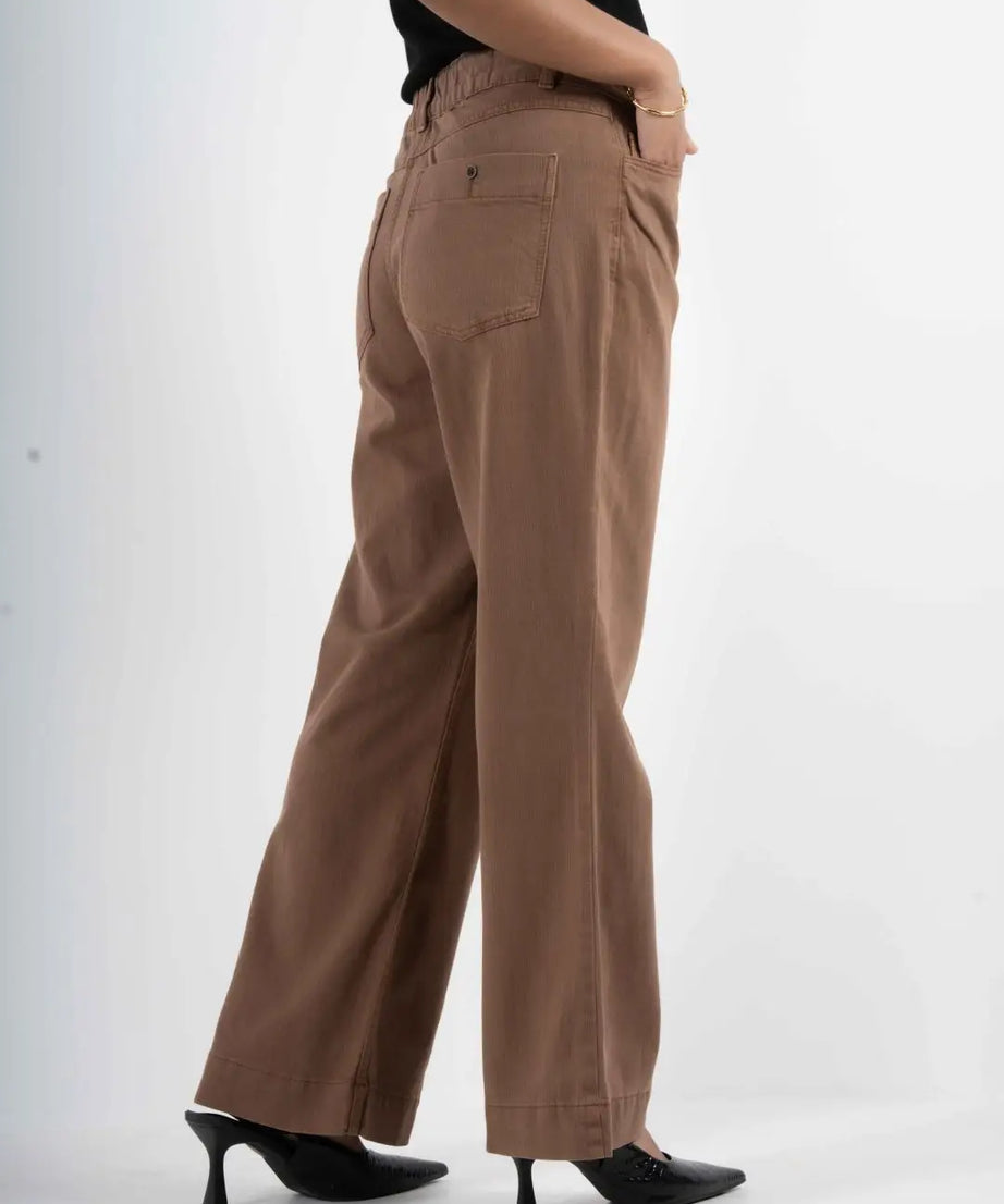 Semi Flare Stretch Dusty Brown - (1015)