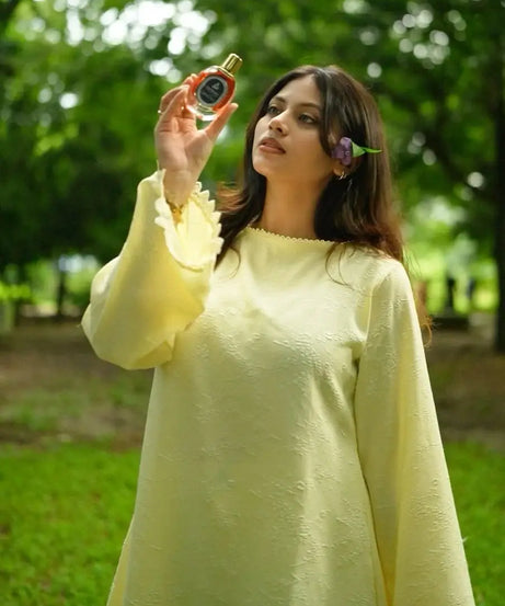 MoonBlush Kurti -  Light Yellow  (108)